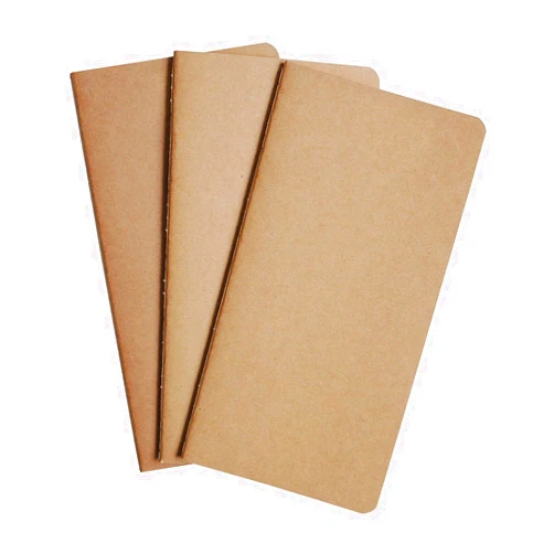 WANDERINGS A6 Lined Travelers Notebook Inserts - 10.5x15cm 4.1x5.8 - Inserts for A6 Travel Journal - Set of 3 Journal Refills For Leather Travel Journals Memos Writing Diaries
