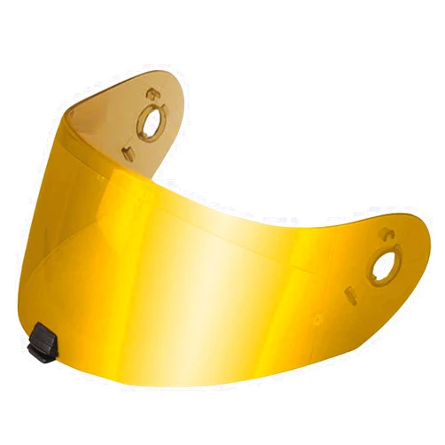HJC HJ-20M Pinlock Ready RST Shield FG-17 Street Bike Motorcycle Helmet Accessories - Gold/One Size