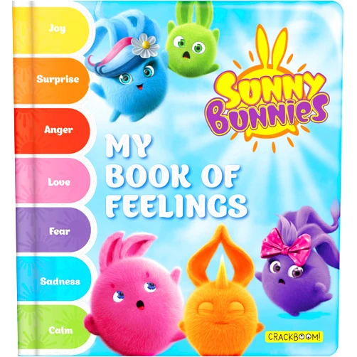 Carine Laforest,Animation Café Sunny Bunnies: My Book of Feelings: Joy, Suprise, Anger, Love, Fear, Sadness, Serenity