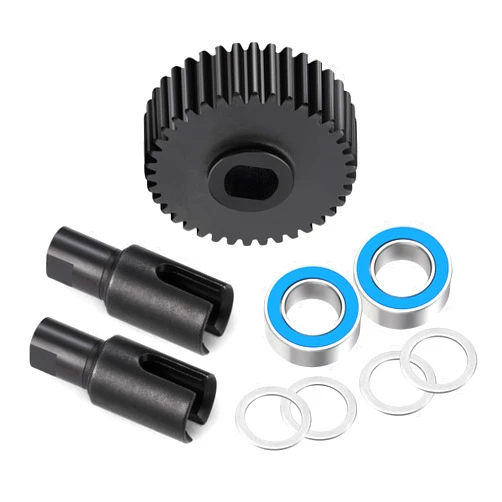 BRKRC Steel Center Differential Gear Drive Cup Ball Diff Kit for 1/16 Losi Mini-T 2.0 Mini-B Electric Car/Truck Upgrade