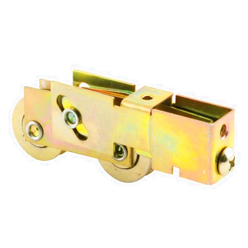 Prime-Line D 1791 Steel Sliding Door Roller Tandem Assembly, 1-1/8 in. Diameter Roller, Steel Ball Bearing (Single Pack)