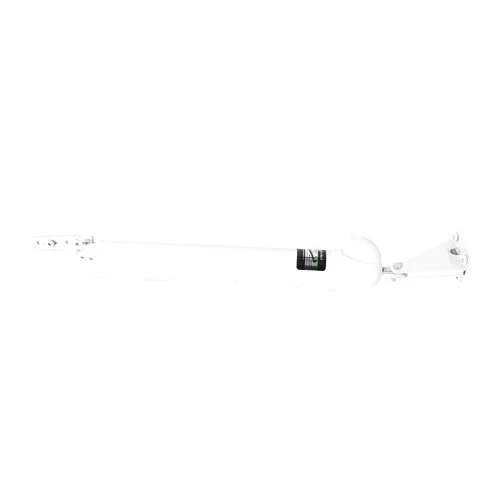 Greenstar Touch 'n Hold Smooth Door Closer - Single Kit (White) - Standard-Duty Door Closer with Touch-Button Hold Open Feature & Smooth Closing Motion – for (Medium & Lightweight) Storm, Screen Doors.