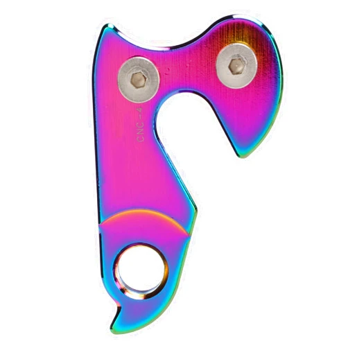 VBESTLIFE Rear Gear Derailleur Hanger Aluminium Alloy Wear-Resistant High Hardness Mountain Bike Tail Hook (No. 4 Tail Hook)