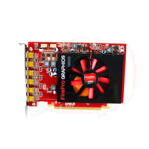 ATI AMD FirePro W600 2GB GDDR5 6Mini DisplayPort PCI-Express Video Card 100-505746