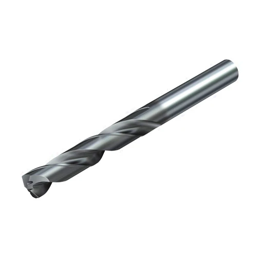 Sandvik Coromant 11.11Mm Dia, Corodrill 460 Solid Carbide Drill, 57.2Mm Max Depth, 12Mm Cylindrical Shank, Internal Coolant, 118Mm Oal, 140° Point, 460.1-1111-056A1-Xm Gc34 (Pack of 1)