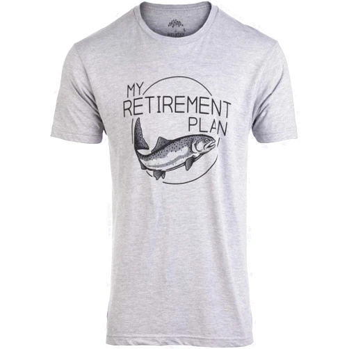 Ann Arbor T-shirt Co. Funny Fishing Humor Tee Shirts | Fisherman Jokes Rod Pole Grandpa Men Women T-Shirt