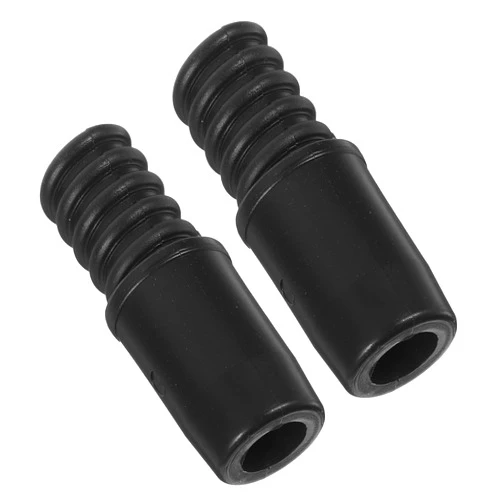 WOFASHPURET 2pcs Push Broom Handle Adapter Threaded Tip Repair Replacement Extension Pole Adapter Extension Pole Tips Broom Handle Tips Telescoping Pole Broom Stick Pole Tip Mop Plastic Metal