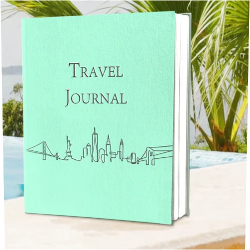 PARIS IN RAIN Travel Journal for Women and Men - 160 Pages 8 * 9.5