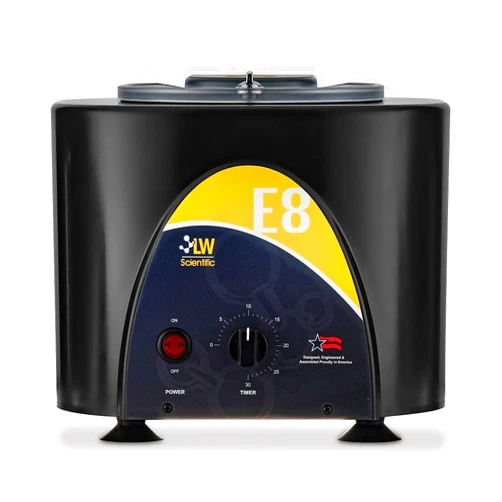 LW Scientific E8C-U8AF-1503 Fixed Speed E8 Centrifuge, Angled 8-Place with Timer, 110/220V