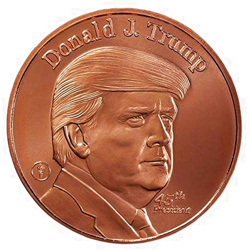 11FORCE Trump Copper Round 1oz Pure Copper Coin