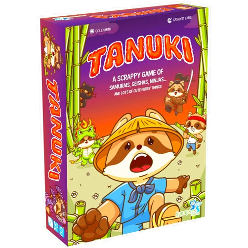 Synapses Games | Tanuki | Take-That Card Game | Non-Stop Player Interaction | 3 to 8 Players | 20 Minutes | Ages 7+