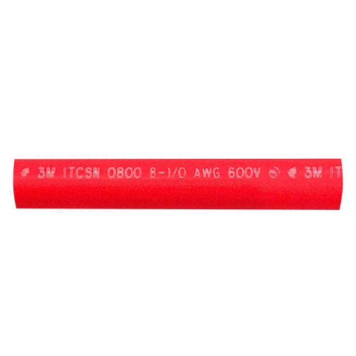 Sherco-Auto Heavy Dual Wall 3M Adhesive-Lined Heat Shrink Tubing 3:1 Red .80