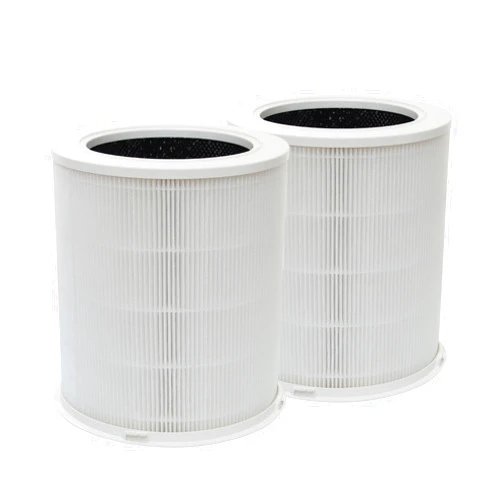 PUREBURG Replacement Filter Compatible with Dr.J AP401 AP402 & GCZ AP402 Air Purifiers,2-Pack H13 HEPA 4-Stage Filtration Activated Carbon 2-in-1 Air Clean Dust VOCs Odor