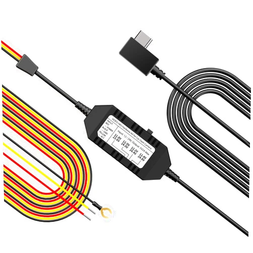 VIOFO HK5 Acc Hardwire Kit, USB-C Hard Wire Kit for VS1 Dash Cam, Low Voltage Protection for Parking Mode