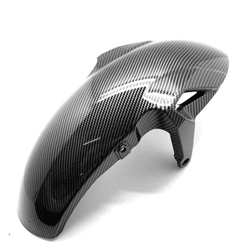 GZDL Moto Front Fender, For Kawasaki Z650 2017-2020, Motorcycle Mudguard Protector Splash Guard Fit Fairings Kit Parts (Carbon Fibre Texture)