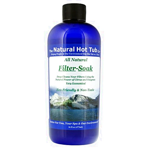 The Natural Hot Tub Company All Natural Filter Soak 16 Ounce Bottle