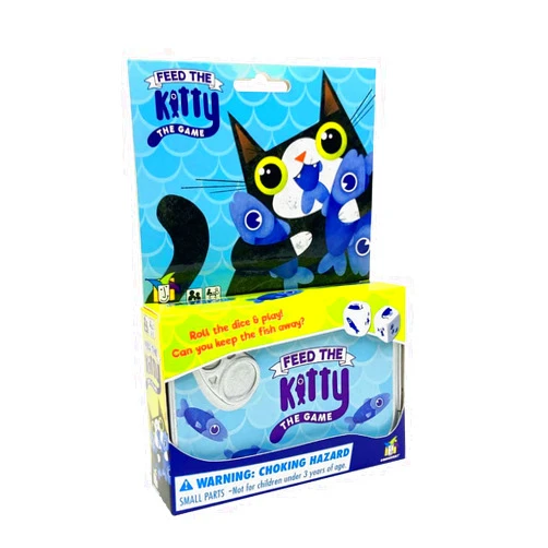 Gamewright - Feed The Kitty - A Delicious Game of Mice and Dice - 2-5 Players - Ages 4 and Up