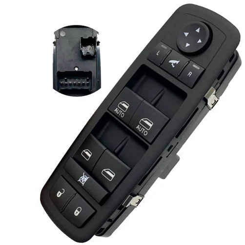 Henge Auto Power Window Switch Compatible with Chrysler 2012 2013 2014 2015 Town Country,2012-2017 Grand Caravan,Ram 1500 2500 3500 3+9 Pin Replaces 68110867AB 68298867AA