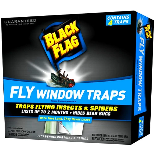 Black Flag Fly Window Trap (Pack of 3)