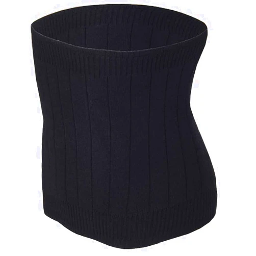 IEasey Thermal Cashmere Knit Lumbar Warmer Lower Back Support Belt Brace Stomach Kidney Warmer Abdominal Binder Belly Wrap