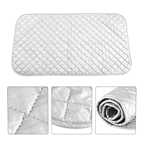 NJTHNER appliances Irons Steamers Ironing Mat Laundry Pad Washer Dryer Cover Board Heat Resistant Blanket Mesh Press Clothes Protect Protector 4885cm/6055cm Accessories Ironing Boards A2-60x55cm