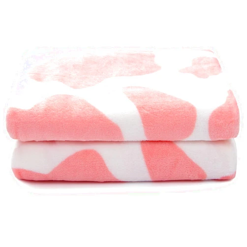 SEEGU Cute Fleece Blanket Pink Strawberry Soft Throw Blanket Lavenderblush Girls Blanket Lightpink Gifts Decor for Kids Women Teenage Birthday