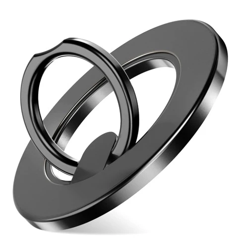 CPCGER Upgraded Magnetic Phone Ring Holder for Mag-Safe 360°Freely Rotation Magnet Finger Ring Grip Stand Holder Finger Ring Kickstand Mag-Safe Accessories for iPhone 16/15/14/13/12 Series
