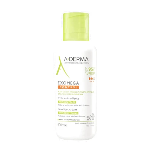 A-Derma Aderma Exomega Emollient Cream 400ml