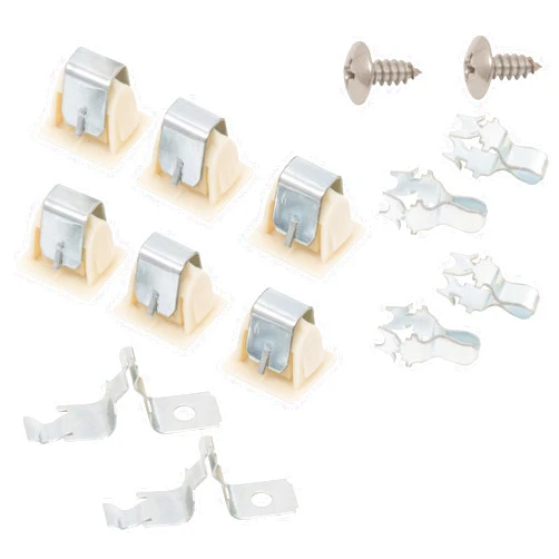 BlueStars 279570 Dryer Door Latch Strike Kit Replacement Part - Exact Fit for Whirlpool Kenmore Roper KitchenAid Dryers - Replaces PS334230 AP3094183 279570VP 14205029 236877 420198 423232 - PACK OF 2