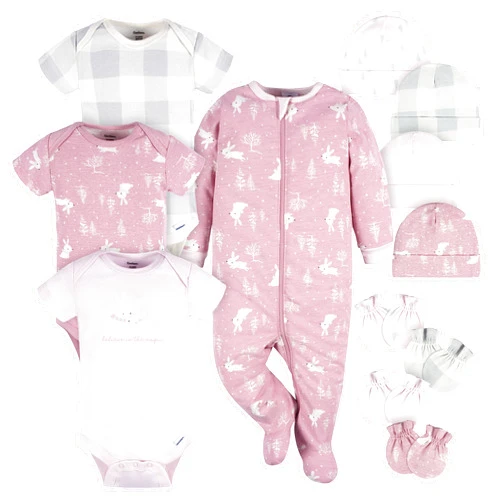 Gerber baby-girls Boys and Girls 12 Piece Layette Gift Set