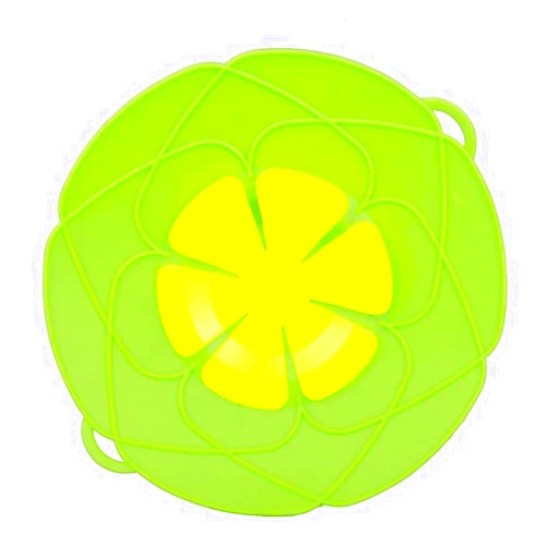 LAB OUTLET 1Pc Spill Stopper Lid Cover And Spill Stopper, Boil Over Safeguard,Silicone Spill Stopper Pot Pan Lid Multi-Function Kitchen Tool