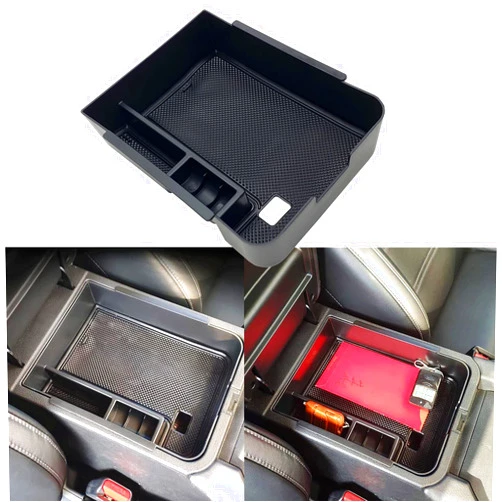 JOJOMARK Compatible with Sentra 2020 2021 2022 2023 2024 Accessories Center Console Tray Organizer, Armrest Secondary Storage Box