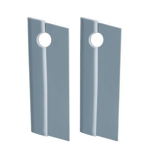 Honla 2 Pack Small Squeegees,Mini Silicone Squeegee for Car Windows,Side Mirrors,Bathroom Glass Shower Mirrors,Kitchen Countertops and Sink,Grey