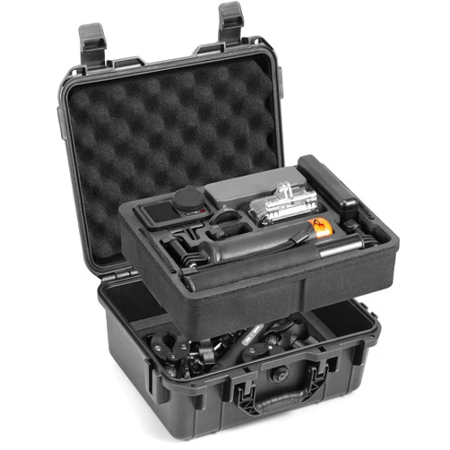 AMAZEAR Hard Case for DJI Osmo Action 5 Pro,DJI Action5 Pro Accessories Premium Compact Hard Shell Carrying Bag Waterproof Protective Case Portable for Travel, Compatible with Action 3 Action 4