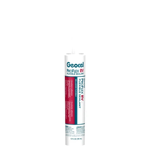 Geocel GC28100 Pro Flex RV Flexible Sealant - 10 oz., Clear