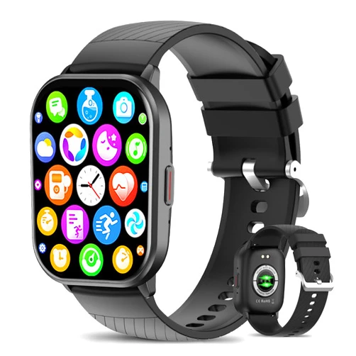 Jooeniok Smart Watch for Women/Men with Bluetooth Call and Message Reminder,2.01
