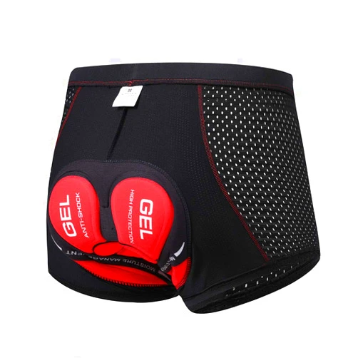 SOLO ACTFIT Men's Cycling Underwear Shorts 3D Padded Gel Bike Compression Shorts