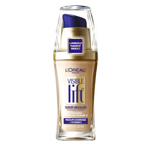 L'Oreal Paris Visible Lift Serum Absolute Foundation, Light Ivory, 1 Ounce