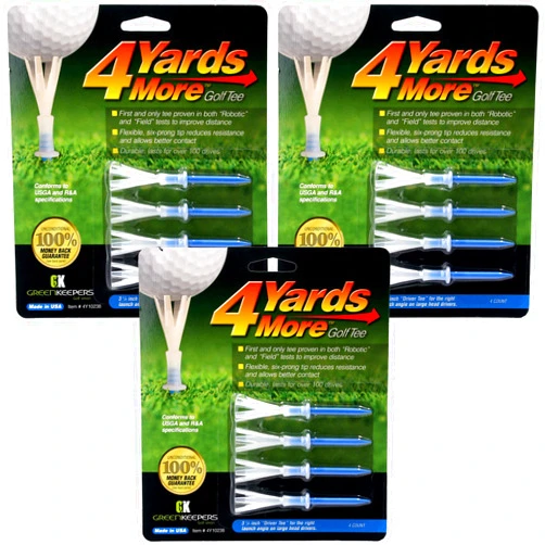 4 Yards More Golf Tee (3 1/4