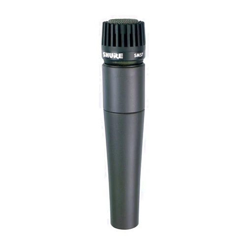 Shure SM57 Pro XLR Dynamic Microphone - Professional Studio & Live Performance Cardioid Mic for Instruments, Recording for Drums, Percussion, & Instrument Amplifier Miking (SM57-LC)