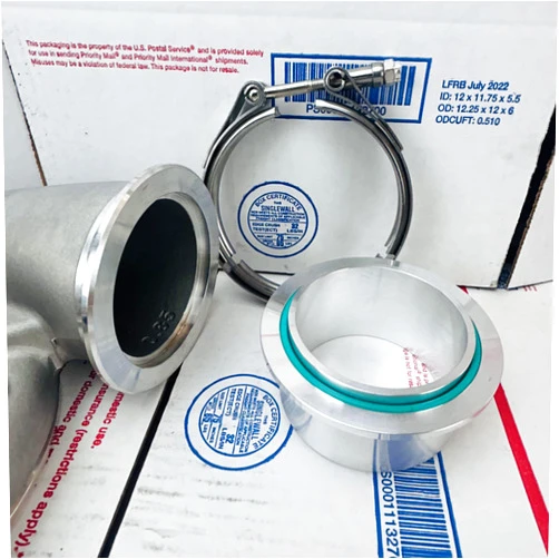 Generic NEW Turbo Compressor V-band Flange Clamp long S400 S400SX-E S500SX S500SX-E