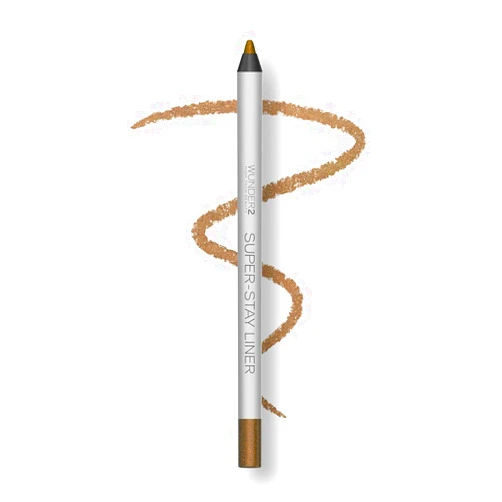 WUNDERBROW Wunder2 SUPER-STAY LINER Makeup Eyeliner Pencil, Glitter Bronze 0.03 Ounce (Pack of 1)