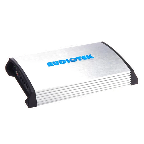 Audiotek At840S 2 Channels Class Ab 2 Ohm Stable 2400W Stereo Power Car Amplifier W/Bass Control