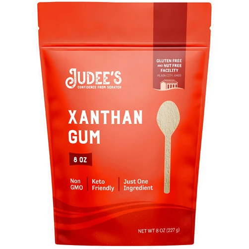 Judee's Gluten Free Judee's Xanthan Gum - 8 oz - Baking Supplies - Delicious and 100% Gluten-Free - Great for Keto Syrups, Soups, and Sauces - Enhances Texture and Thickens Dough and Baked Goods