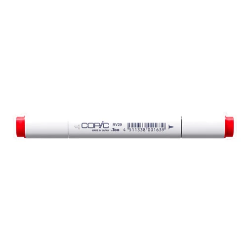 Copic Marker with Replaceable Nib, RV29-Copic, Crimson