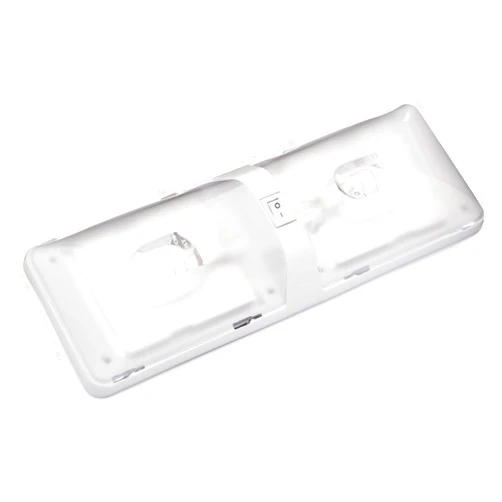 Lumitronics RV Euro-Style Interior 12V Ceiling Double Dome Light
