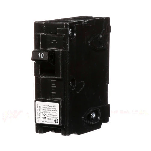 SIEMENS Q110 10-Amp Single Pole Type QP Circuit Breaker