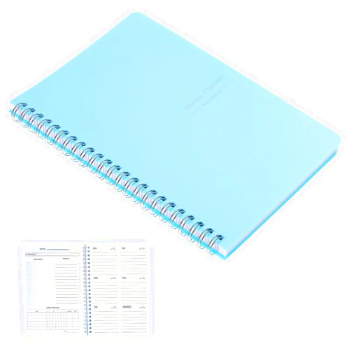 Lurrose Undated Weekly Planner for 2024, Simplified Appointment Book Calendar Planner, Cute Daily Organizer Notebook, Agenda Journal to Track Goals Tasks