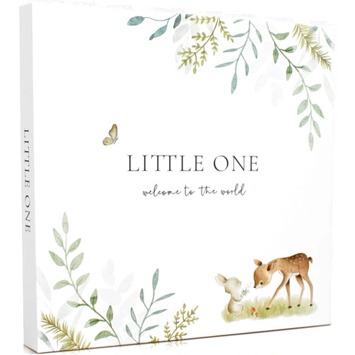 ZICOTO Keepsake Baby Memory Book for Boys & Girls – Timeless First 5 Year Baby Book Photo Album – Gender Neutral Journal Scrapbook - Record a Milestone for Every Event from Birth to Age 5