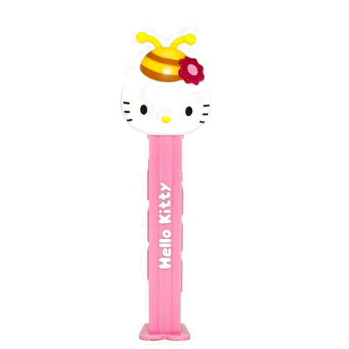 PEZ Hello Kitty Pez Dispenser - Bumblebee Hello Kitty Pez Candy Dispenser With 2 Extra Candy Refills | Hello Kitty Party Favors, Grab Bags